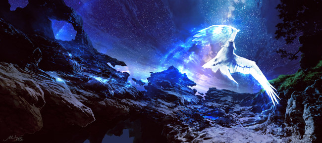 Обои картинки фото фэнтези, иные миры,  иные времена, птица