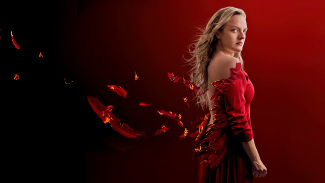 Обои картинки фото the handmaid`s tale , сериал 2017 – , кино фильмы, -unknown , другое, рассказ, служанки, hulu, триллер, драма, сериал, пятый, сезон, постер, элизабет, мосс, elisabeth, moss, june, osborne, offred, ofjoseph