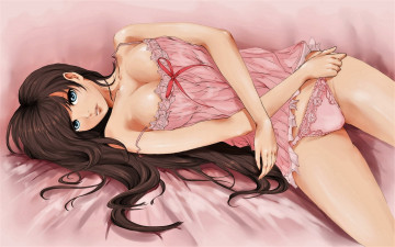 Картинка аниме unknown +другое+ девушка белье