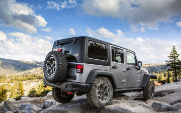 Картинка автомобили jeep wrangler горы бездорожье джип автомобиль транспортное средство на открытом воздухе серебряный американские stellantis вранглер