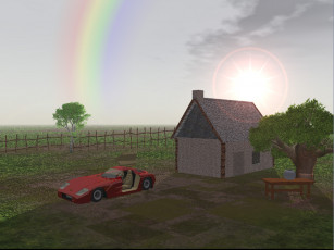 Картинка автомобили 3д