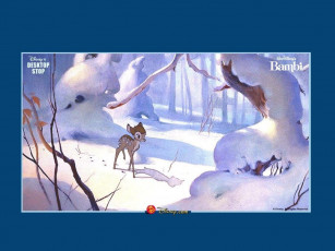 Картинка мультфильмы bambi