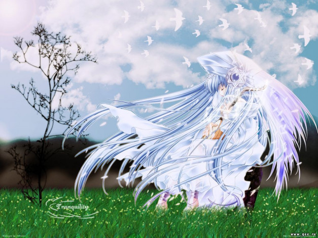 Обои картинки фото аниме, angels, demons