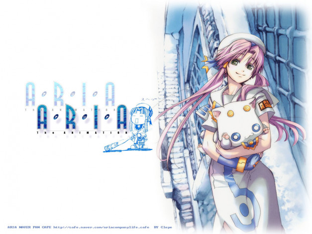 Обои картинки фото аниме, aria