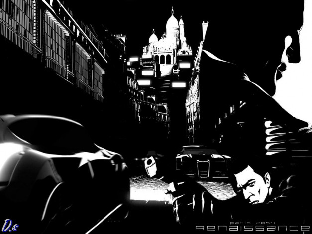 Обои картинки фото аниме, weapon, blood, technology