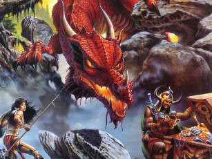 Картинка дракон фэнтези драконы