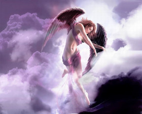 Картинка фэнтези ангелы