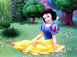 Картинка мультфильмы snow white and the seven dwarfs