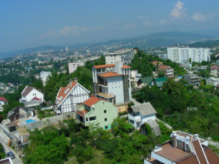 Картинка сочи города панорамы