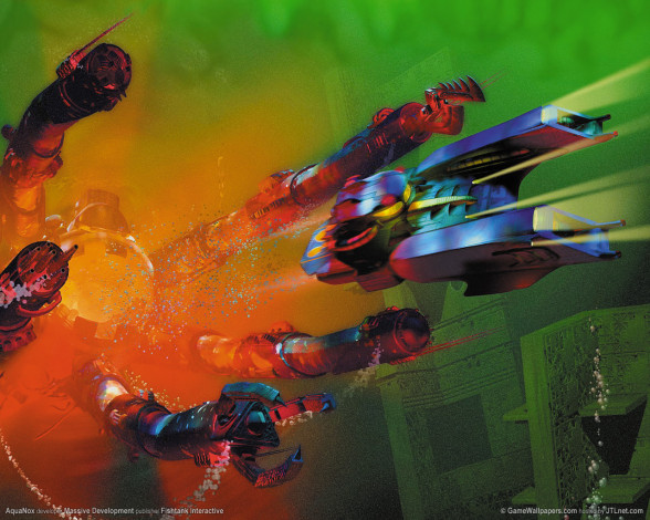 Обои картинки фото видео, игры, aquanox