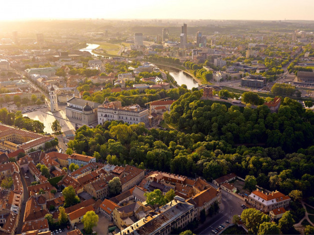 Обои картинки фото города, вильнюс, литва