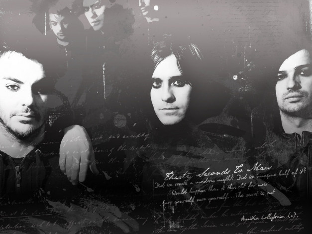 Обои картинки фото музыка, 30, seconds, to, mars