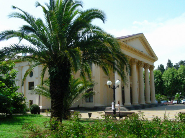 Обои картинки фото сочи, города, здания, дома