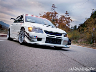 Картинка 2006 mitsubishi lancer evolution mr автомобили
