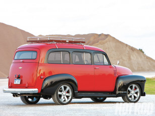 Картинка 1953 chevrolet suburban автомобили custom van`s