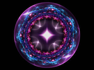 Картинка 3д графика fractal фракталы абстракция узор