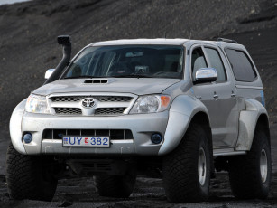 Картинка arctic trucks toyota hilux at35 автомобили custom 5dr off road
