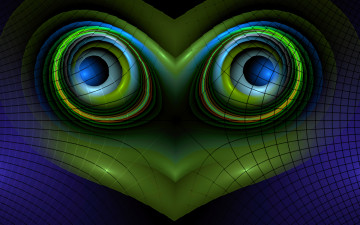 Картинка 3д графика fractal фракталы абстракция узор