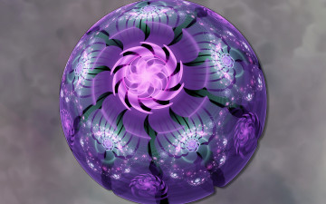 Картинка 3д графика fractal фракталы фрактал узор