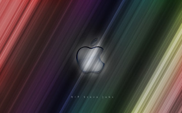 Картинка компьютеры apple яблоко логотип линии