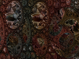 Картинка 3д графика fractal фракталы узор цвета фон