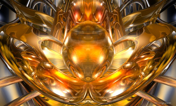 Картинка 3д графика fractal фракталы