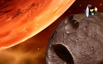 Картинка space exploration космос арт станция планета