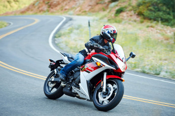 обоя мотоциклы, yamaha, fz6r, 2014