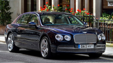 Картинка bentley flying spur автомобили премиум-класс motors великобритания элитные