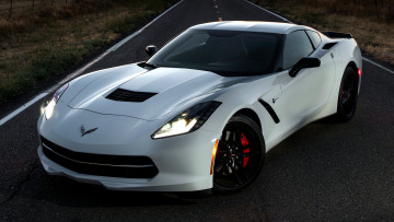 Картинка chevrolet corvette автомобили general motors спорткар сша