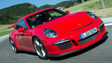 Картинка porsche 911 gt3 автомобили спортивные элитные dr ing h c f ag германия