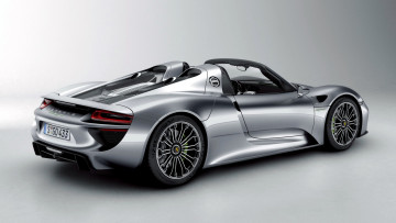 Картинка porsche 918 автомобили германия dr ing h c f ag элитные спортивные