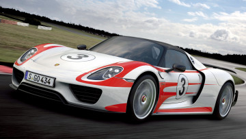 Картинка porsche 918 автомобили pontiac германия dr ing h c f ag спортивные элитные