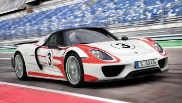 Картинка porsche 918 автомобили спортивные элитные dr ing h c f ag германия