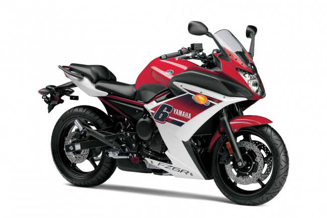 Обои картинки фото мотоциклы, yamaha, fz6r, 2014