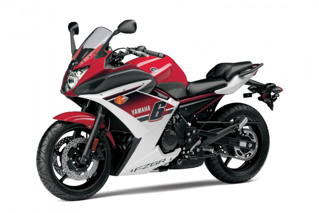 Обои картинки фото мотоциклы, yamaha, fz6r, 2014