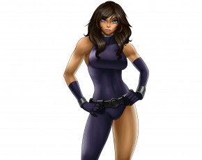 Картинка рисованные люди девушка взгляд фон