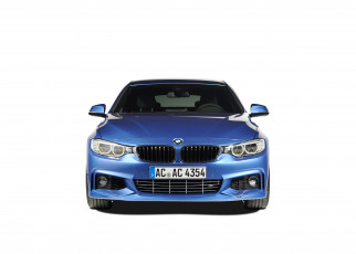 Картинка автомобили bmw 2014г f36 coupе gran acs4 3-5i синий schnitzer ac