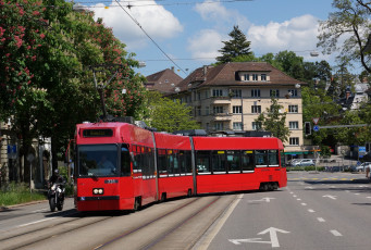 Картинка техника трамваи рельсы город трамвай