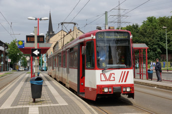 Картинка техника трамваи рельсы город трамвай