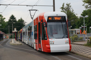 Картинка техника трамваи рельсы город трамвай