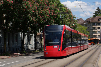 Картинка техника трамваи рельсы трамвай город