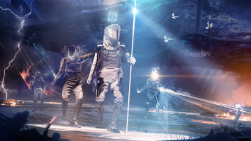 Картинка фэнтези существа король art сила бог посох