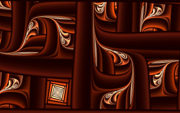 Картинка 3д+графика фракталы+ fractal цвета фон узор