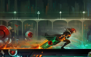 Картинка transistor видео+игры -+transistor экшен rpg игра