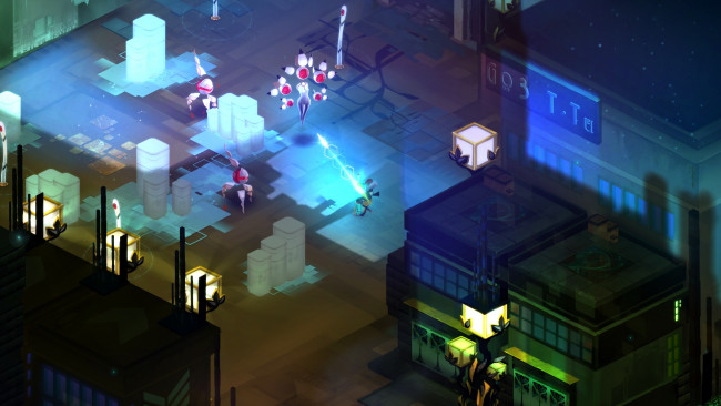 Обои картинки фото transistor, видео игры, - transistor, экшен, игра, rpg
