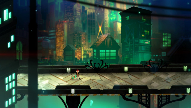 Обои картинки фото transistor, видео игры, - transistor, rpg, экшен, игра