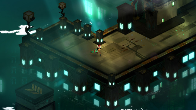 Обои картинки фото transistor, видео игры, - transistor, rpg, экшен, игра