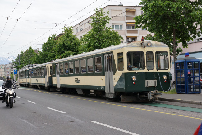 Обои картинки фото техника, трамваи, трамвай, город, рельсы