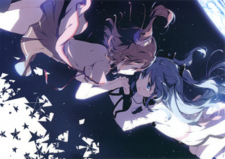 Картинка sora+no+method аниме unknown +другое noel komiya nonoka shiratama sora no method девочки арт